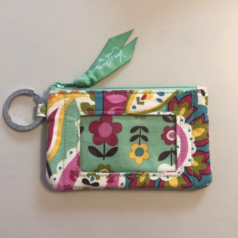 🎀 Vera Bradley Zip ID Case Tutti Frutii